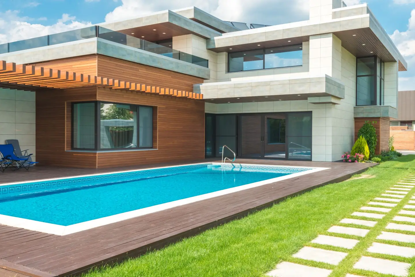 Swimming pool built in Woodview, NSW
